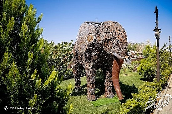 قاب‌هایی تماشایی و دیدنی از باغ موزه فلزی ایران